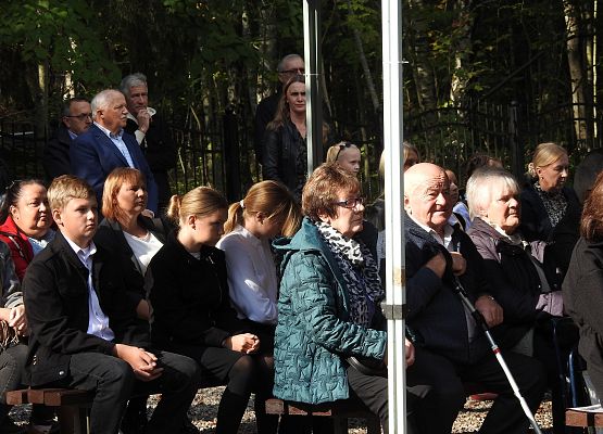 Społeczność lokalna podczas Uroczystości