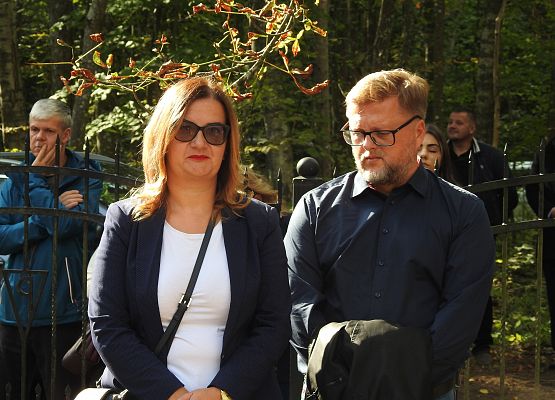 Pani Elżbieta z mężem