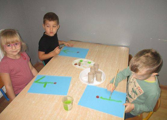 Starszaki przy pracy