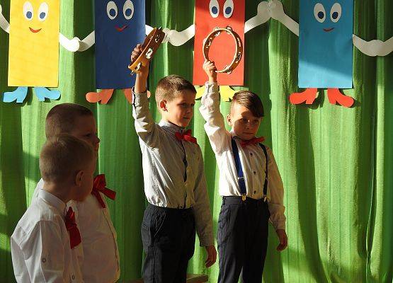 Grafika 55: Uroczystość pasowania na ucznia klasy I w roku szkolnym 2022/2023