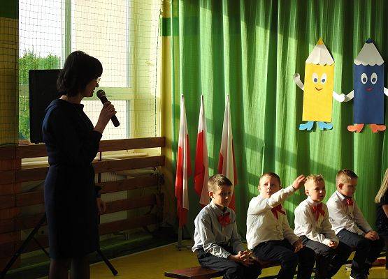 Grafika 71: Uroczystość pasowania na ucznia klasy I w roku szkolnym 2022/2023