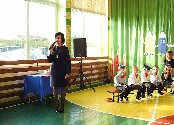 Grafika 75: Uroczystość pasowania na ucznia klasy I w roku szkolnym 2022/2023