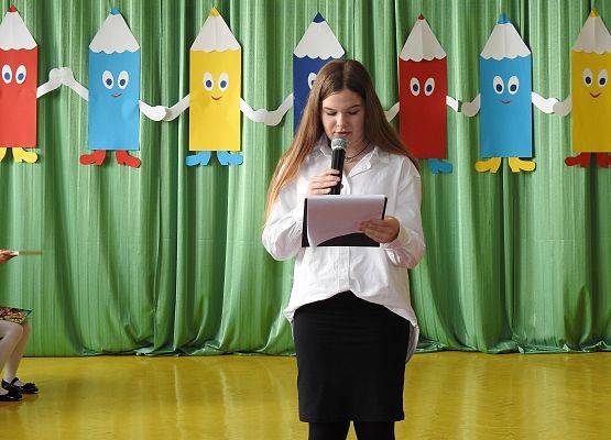 Lilianna Plichta prowadząca uroczystość