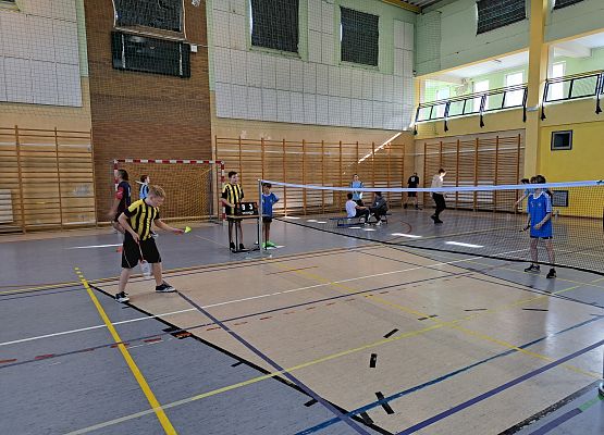 Grafika 6: Finał powiatowy w badmintona