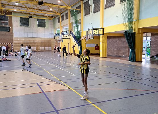 Grafika 3: Finał powiatowy w badmintona