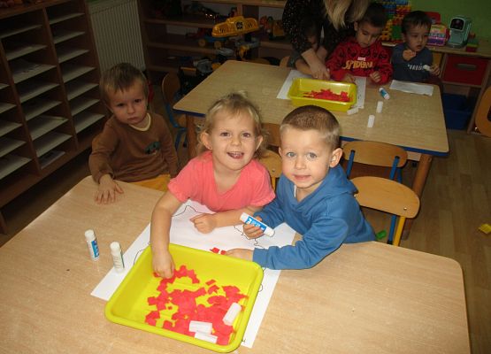 Grupa młodsza przy pracy