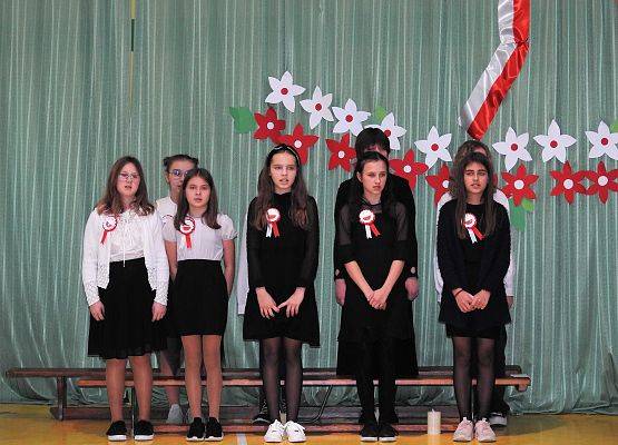 Grafika 55: Uroczysty Apel z okazji obchodów Święta Odzyskania Niepodległości