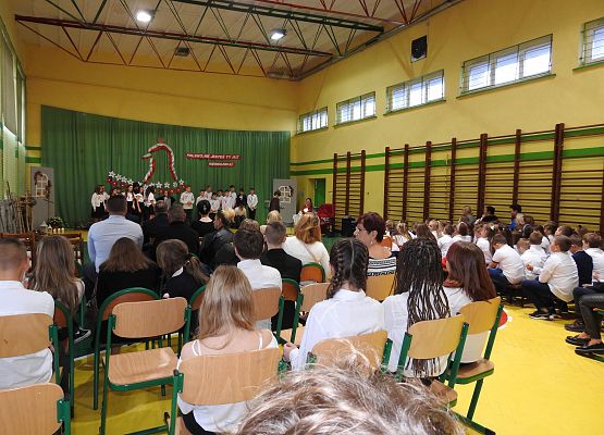 Grafika 86: Uroczysty Apel z okazji obchodów Święta Odzyskania Niepodległości