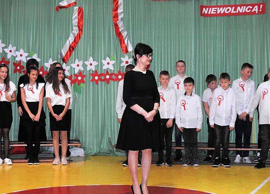 Grafika 110: Uroczysty Apel z okazji obchodów Święta Odzyskania Niepodległości