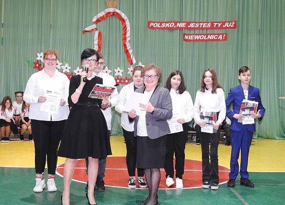 Grafika 150: Uroczysty Apel z okazji obchodów Święta Odzyskania Niepodległości