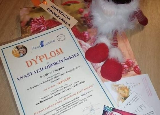 Grafika 2: Powiatowy Konkurs Plastyczno-Fotograficzny: "PRZYJAŹŃ"