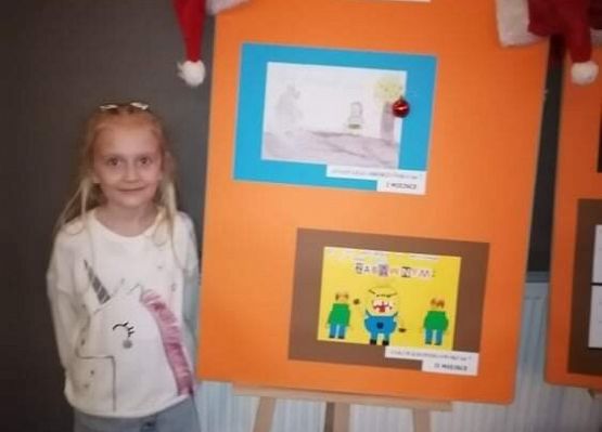 Grafika 4: Powiatowy Konkurs Plastyczno-Fotograficzny: "PRZYJAŹŃ"