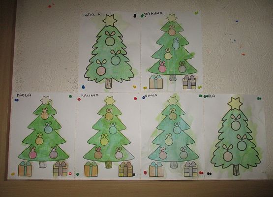 Grafika 1: Przygotowania do świąt