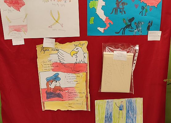 Prace plastyczne uczniów