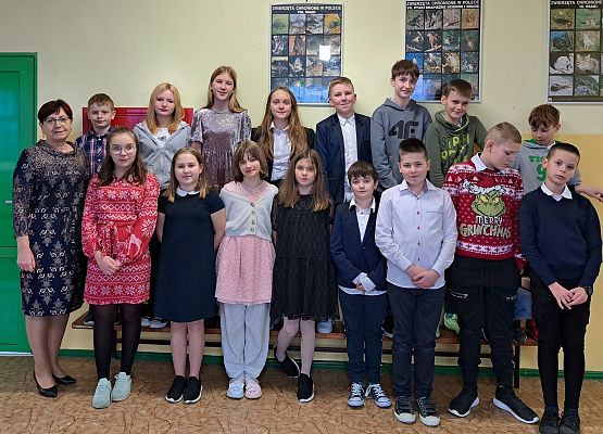 Wigilia klasowa klasy piątej