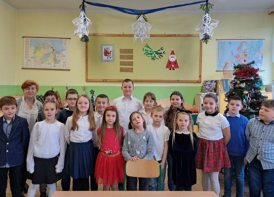 Wigilia klasowa klasy trzeciej