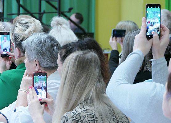 Uroczystość z okazji Dnia Babci i Dziadka w Zespole Szkół w Garczegorzu.