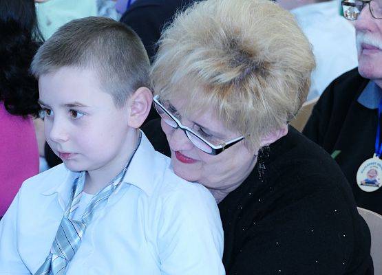 Uroczystość z okazji Dnia Babci i Dziadka w Zespole Szkół w Garczegorzu.