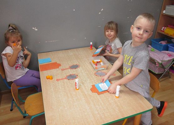 Starszaki przy pracy