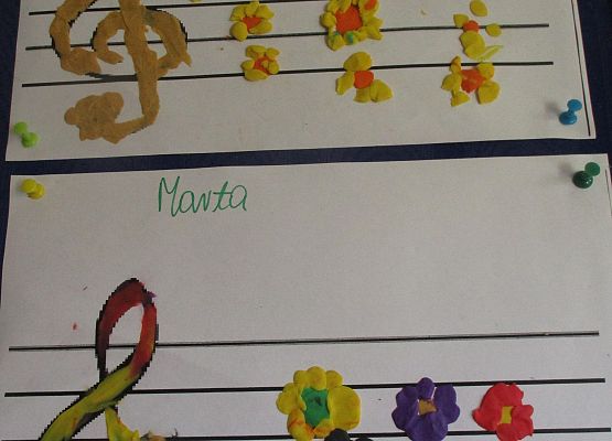 Nuty - prace starszej grupy