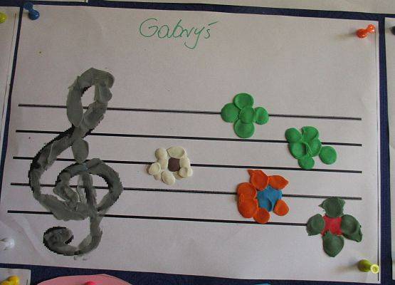 Nuty - prace starszej grupy