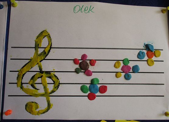 Nuty - prace starszej grupy