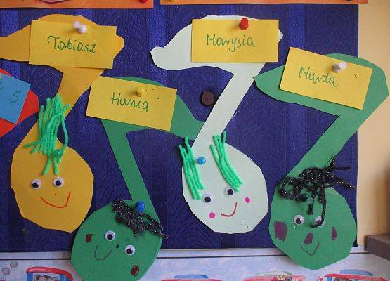 Nuty - prace starszej grupy