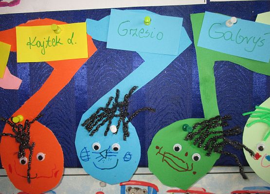 Nuty - prace starszej grupy