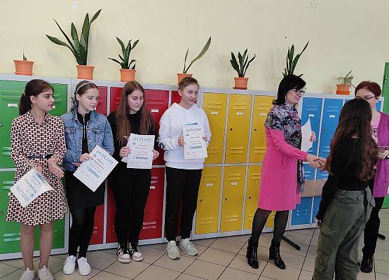 Konkurs Sudoku w szkole podstawowej w Garczegorzu.