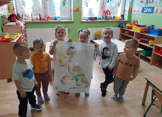 Świat dinozaurów - młodsza grupa