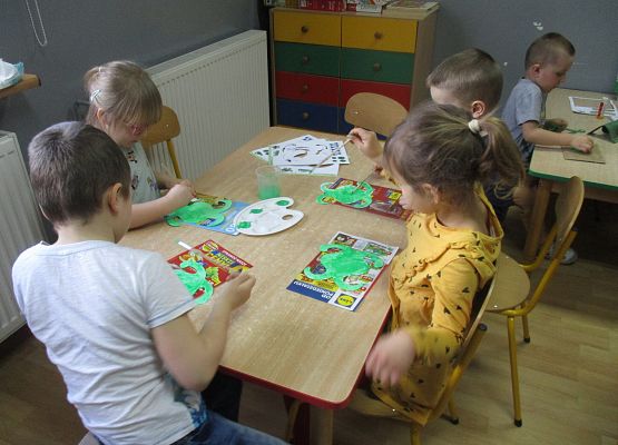 Świat dinozaurów - starsza grupa