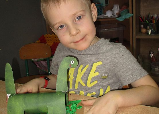 Świat dinozaurów - starsza grupa