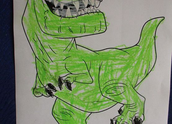 Świat dinozaurów - starsza grupa