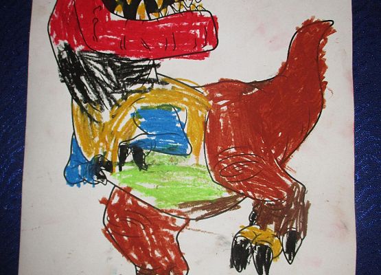 Świat dinozaurów - starsza grupa