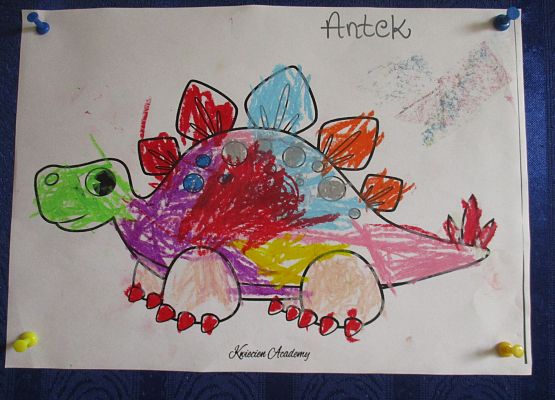 Świat dinozaurów - starsza grupa