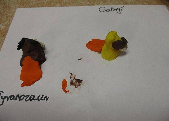 Świat dinozaurów - starsza grupa