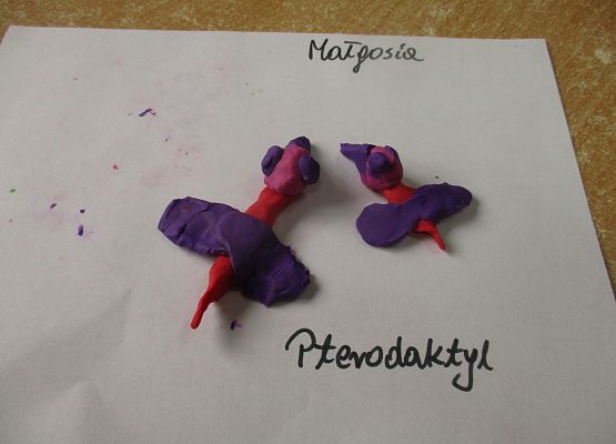 Świat dinozaurów - starsza grupa