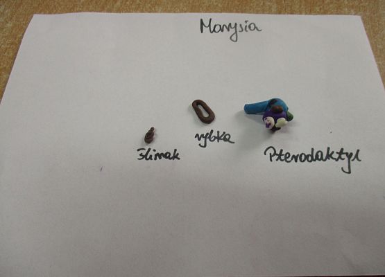 Świat dinozaurów - starsza grupa