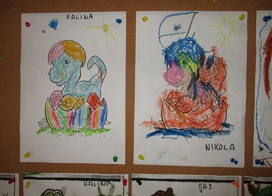 Świat dinozaurów - młodsza grupa