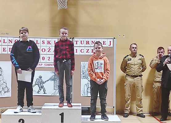 Ogólnopolski turniej wiedzy pożarniczej w szkole w Nowej Wsi Lęborskiej.