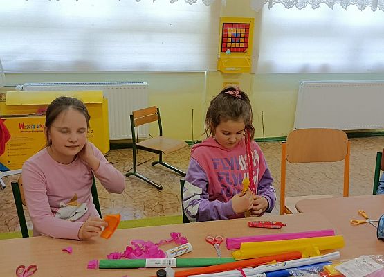 Uczniowie w trakcie warsztatów