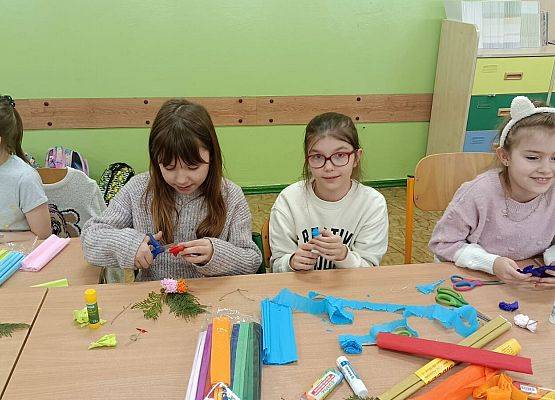 Uczniowie w trakcie warsztatów