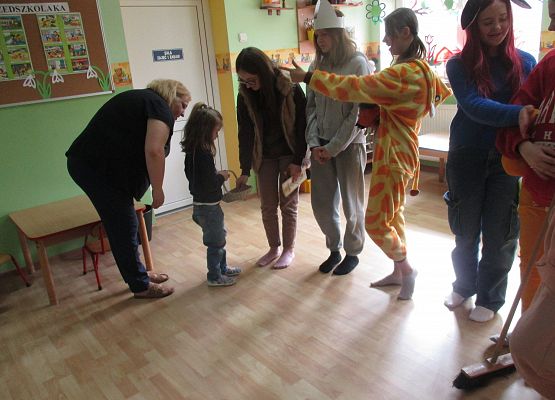 Występ uczniów VIII klasy