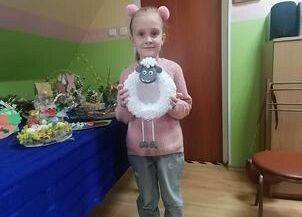 Anastazja Oborzyńska z dyplomem za zajęcie drugiego miejsca