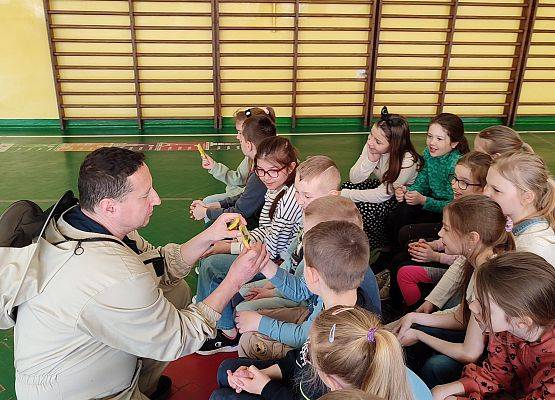 Spotkanie z pszczelarzem