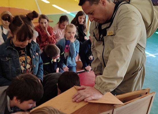 Spotkanie z pszczelarzem