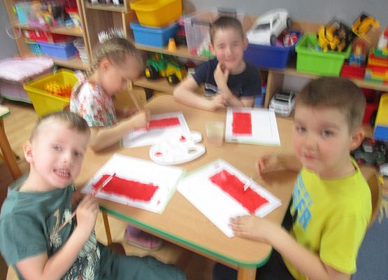 Grafika 4: Symbole narodowe. Konstytucja 3 Maja