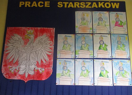 Grafika 7: Symbole narodowe. Konstytucja 3 Maja