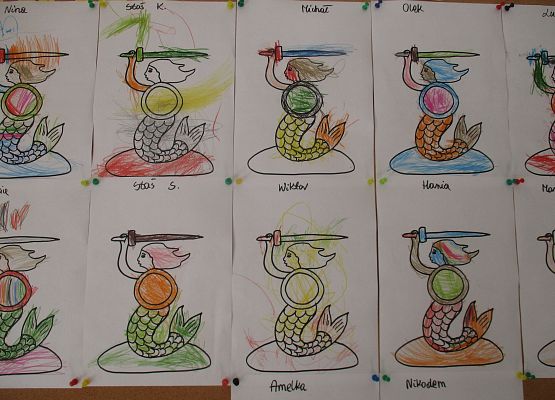 Grafika 19: Symbole narodowe. Konstytucja 3 Maja