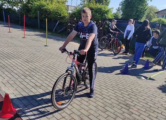Egzamin na kartę rowerową szkoła w Garczegorzu